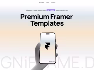 Framer Templates by iframe.design