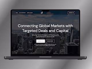 Soluris Landing Page Using Figma & Framer