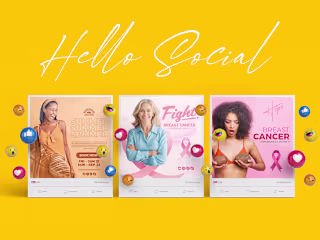 Social Media Post Designs – Awareness, Sales & Lifestyle