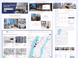 LuxuryStays.nyc – Premium Property Booking Platform