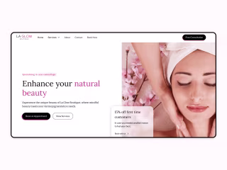 La Glow Boutique (Website)