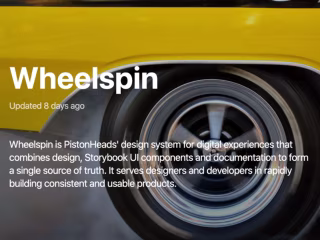 PistonHeads - Design System