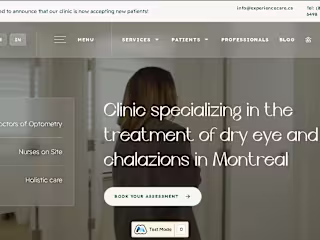Eye Care Web App (Webflow, Wized, Xano, Airtable, Memberstack)