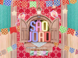 3D Artwork - Brazilian São João festival