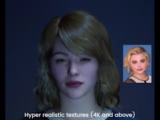 I will create metahuman from your photos