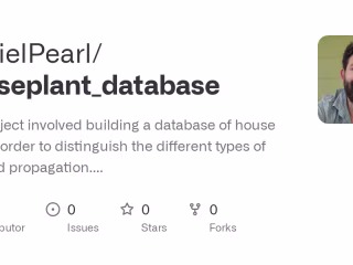 Houseplant Database