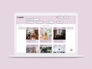 Redesign Craigslist Immo