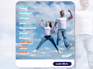 Lead generating Ad Creative for Solar company 