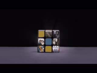 VFX artist for Ipsos MORI's "Rubik's Cube" promotion 