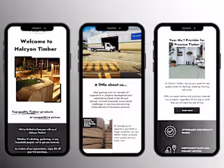 Welcome Series for Timber company