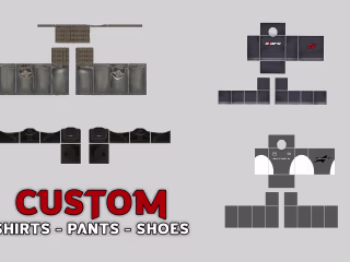 I will design custom roblox clothes for cheap price