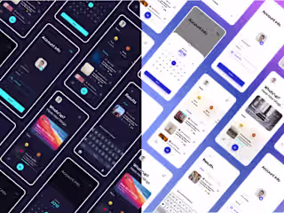 I will do app UI UX design , mobile app UI, mockup, wireframe U…