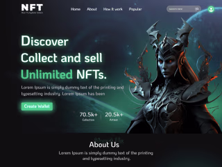 NFT Landing Page