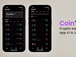 UI & UX Design for CoinTrack 