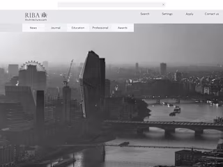 RIBA: Website Webflow (Design Support)