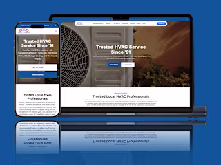 ABC Heating & Air Conditioning Website
