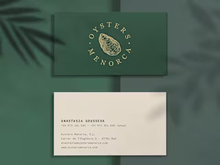 Brand Identity for Oysters Menorca