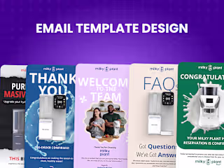 Email Designs: Milky Plant (Part 2)