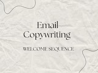 Email Copywriting | Welcome Sequence 
