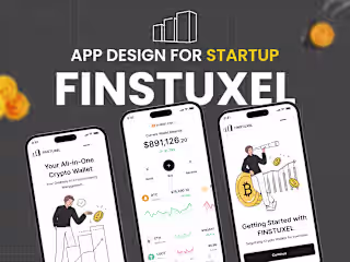 💼 Finstuxel - Crypto Wallet Mobile App UI UX Design 🔐 :: Beha…