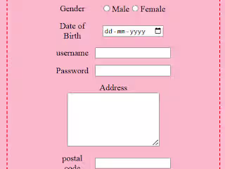 Signup pages