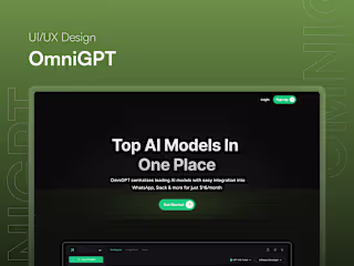 UX & UI for CHAT UI - SaaS Product - OmniGPT