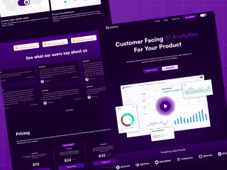 SayData - Landing Page :: Behance