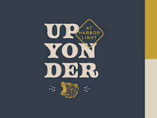 Identity Design: Up Yonder, a restaurant, bar + venue space