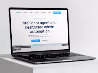 Intelligent AI agents for healthcare admin automation