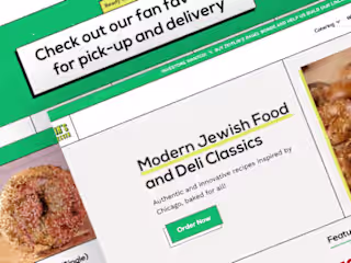 Webflow Development for a Modern Jewish Kitchen