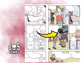 Comic Page Flatting