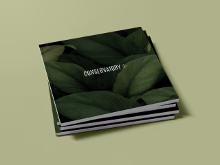 Conservatory | Brand identity for hotel lounge and cafe