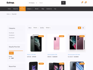 eCommerce phone Store - Laravel PHP Website