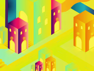 Vibrant City - Poster Design