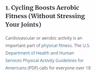 What Are the Health Benefits of Cycling?