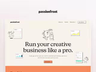 Passionfroot – Web Design
