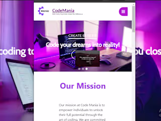 CodeMania Wordpress Site