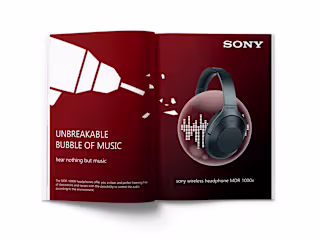 Integrated Campaign: SONY wireless headphones