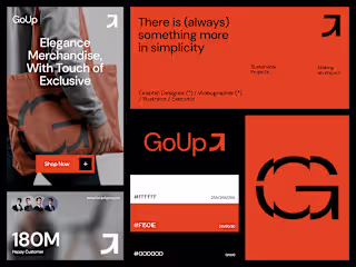 Go Up - Brand Identity