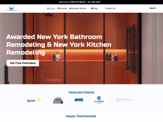 Website Redesign for Luxury Remodeling and Interior Design firm