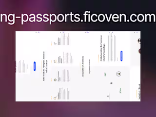 Ficoven Passport Booking System
