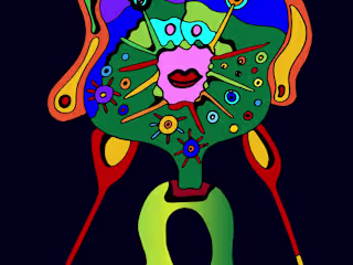 Vibrant Surreal NFT Character Creation