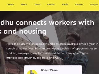 Website Design - Bandhu