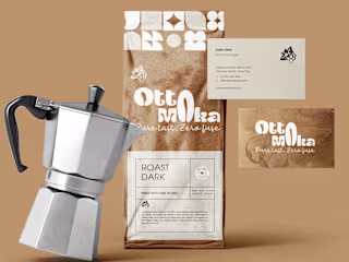 OTTO Moka - Coffee Brand Identity Design
