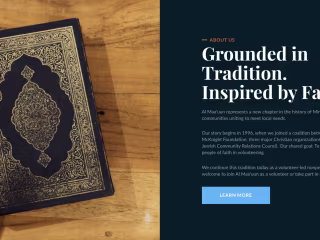 Nonprofit Website & "Just Enough" Branding