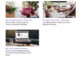 WooCommerce Blog Posts