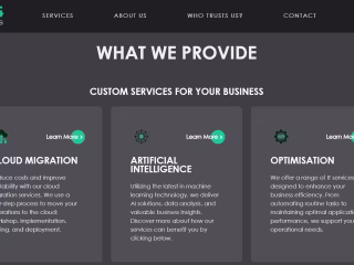Saas Startup Website
