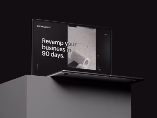Revamply - Agency Web UI Design
