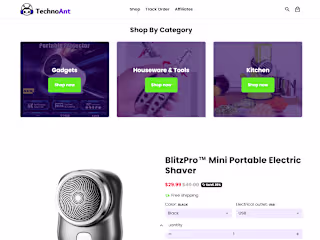 technoant.co | shopify | whatsapp business chat