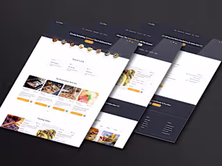 Food Delivery Website UI/UX Design Figma :: Behance